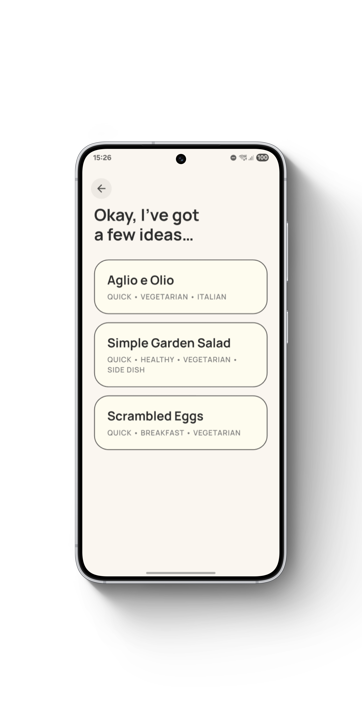 No More Endless Lists.